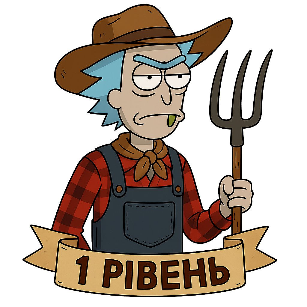 Фермер 1 рівень 14 днів