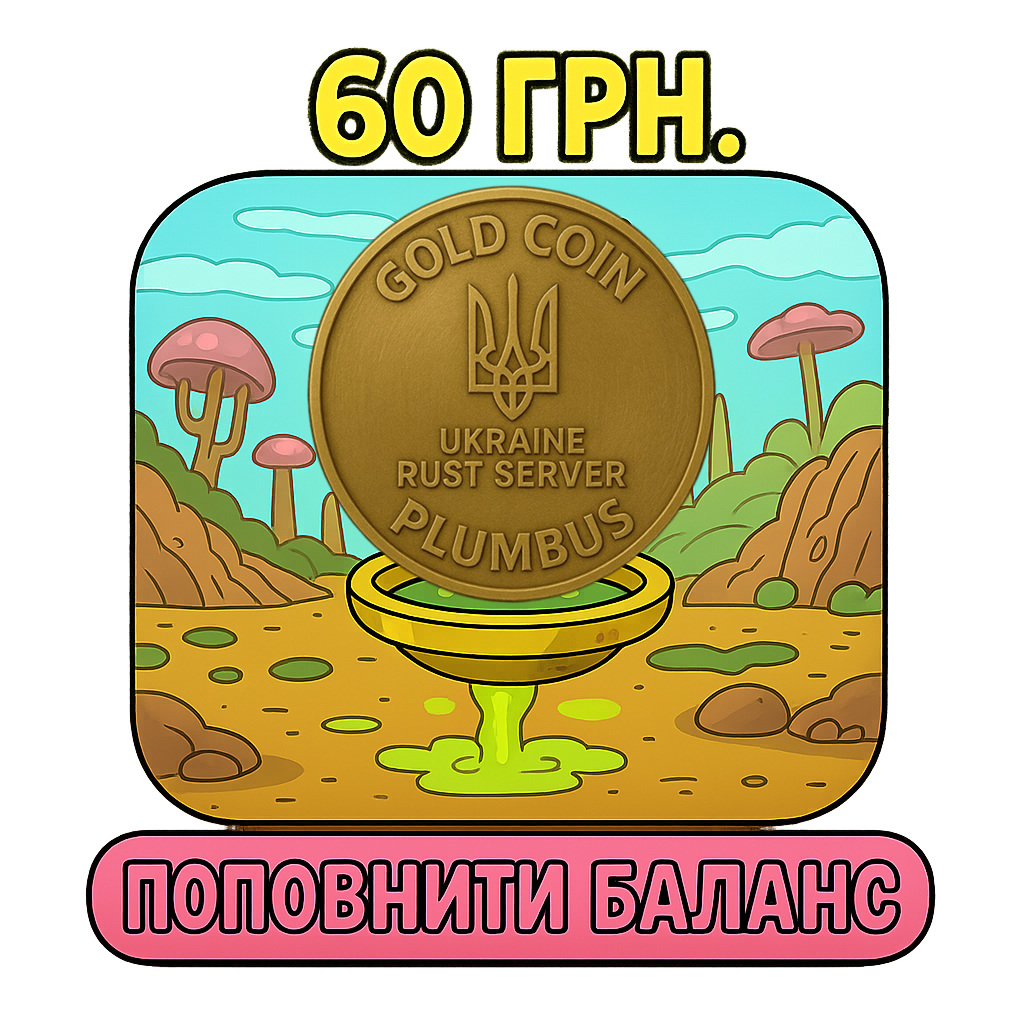 Поповнення рахунку на 60 грн у грі